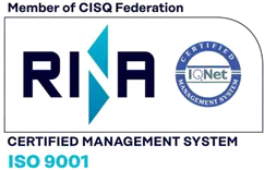 Certificado pela RINA
